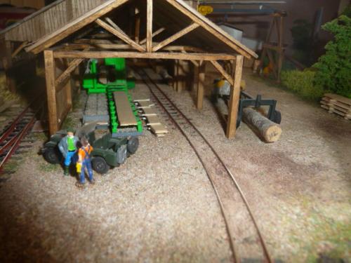 Intérieur de la scierie 08/2013